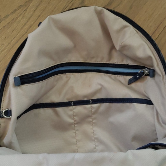 Tumi Voyageur Halle Backpack Morrocan Blue Stripe - Picture 5 of 8